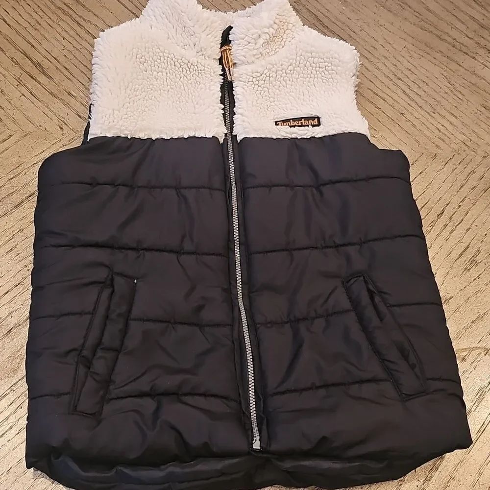 Timberland Sherpa Puffer Vest Size 6